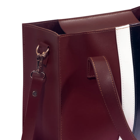 Morocco 3Pcs Shoulder bag Maroon