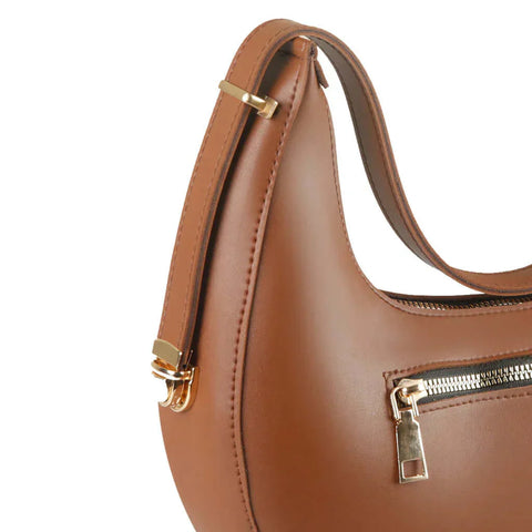 ALICE SHOULDER BAG BROWN