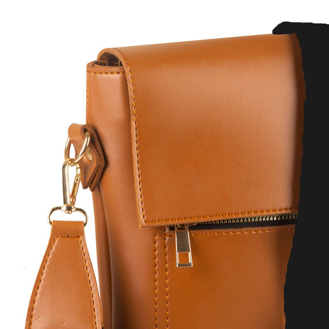 QUEST Cross Body Brown