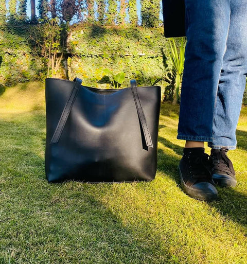 Nova Tote Black 3pc Bag