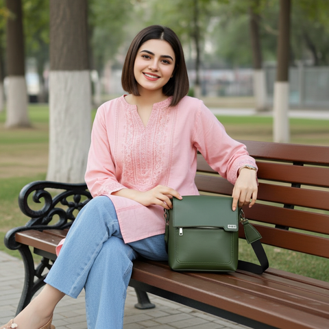 QUEST Cross Body Green