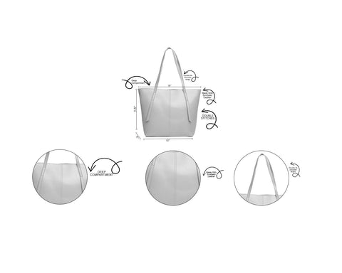 Nova Tote Blue 3 Piece