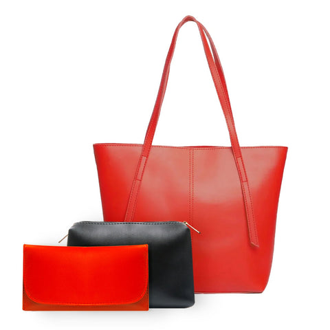 Nova Tote Red 3 piece