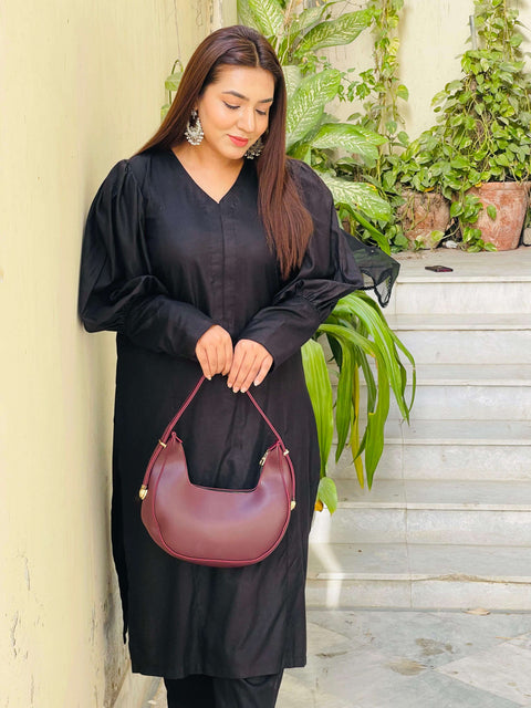 ALICE SHOULDER BAG MAROON