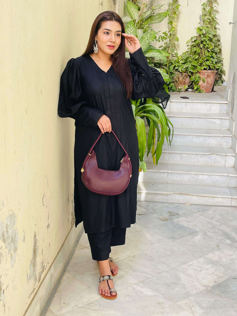 ALICE SHOULDER BAG MAROON