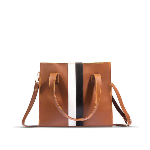 Morocco 3Pcs Shoulder Bag Brown