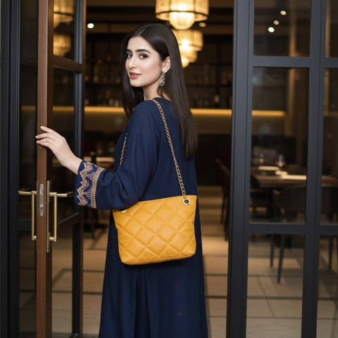 Elegant Mustard Yellow