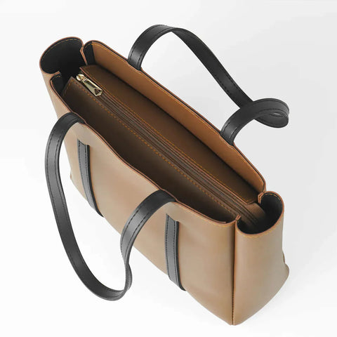 IRIS TOTE BAG BROWN
