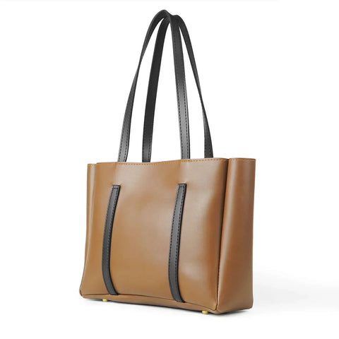 IRIS TOTE BAG BROWN