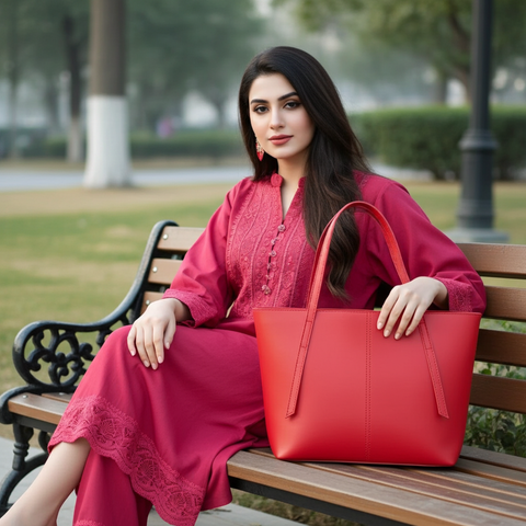 Nova Tote Red 3 piece